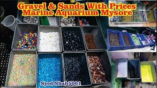 Aquarium Gravel Different Types of Aquarium Gravels and sand [upl. by Jarnagin]