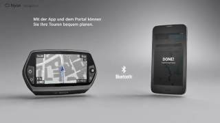 Bosch Nyon eBike Bordcomputer  Navigation [upl. by Yanarp]