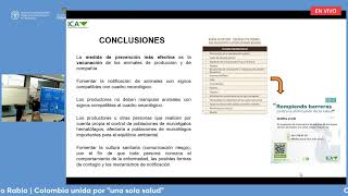 Conversatorio Rabia  Colombia uniada por quotuna sola saludquot [upl. by Scriven]