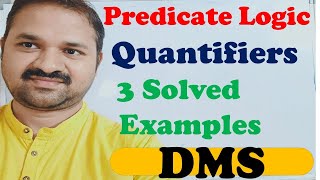 Predicate Logic  Statement Function  Quantifiers  Universal  Existential  DMS  MFCS [upl. by Neelya998]