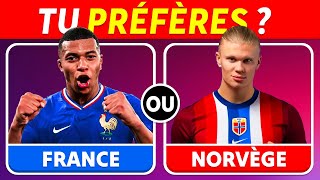 TU PRÉFÈRES Nouveaux MAILLOTS ⚽  EURO 2024 🏆 [upl. by Kral]