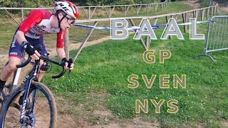 Cyclocross on the parcours of SVEN NYSBaalGopro [upl. by Caundra103]