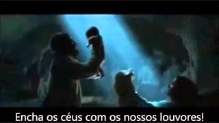 CANTATA O AMOR NASCEU MÚSICA 5 Vem celebrar  Playback com legenda [upl. by Nilkcaj383]