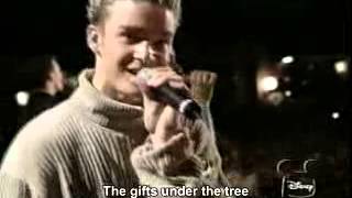 N sync Merry christmas Happy holidays live with english lyrics magyar felirat [upl. by Ulani601]