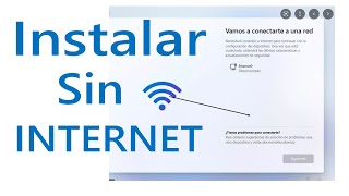 Saltar conexión a INTERNET al instalar WINDOWS 11 22h2 [upl. by Ayekin]