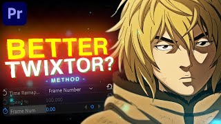 The BETTER Twixtor Method Frame Number  Premiere Pro AMV Tutorial [upl. by Sluiter]