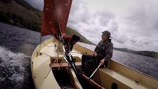 In the wake of the Swallows and Amazons Sailing down Coniston Water to Wild Cat Island [upl. by Alcine737]