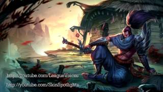 Yasuo Voice  English  League of Legends [upl. by Neiviv]