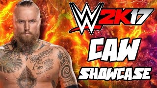 WWE 2K17 CAW Showcase  Aleister Black [upl. by Enyamrahs931]