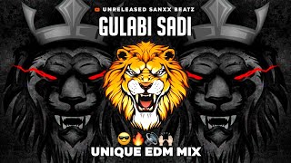 GULABI SADI  EDM MIX  INSTAGRAM TRENDING SONG  DJ NIKLYA X ROSHYA STYLE [upl. by Adnahcir]