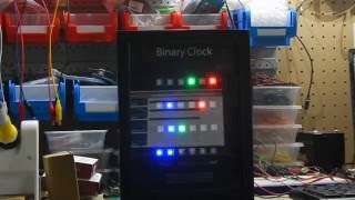 Arduino Binary Clock [upl. by Airekahs]