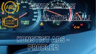 Konstigt ABS PROBLEM Volvo XC90 XC70V70 Kan Vara ABSGivare ABSBoxen Eller ABSKransen [upl. by Greggory]