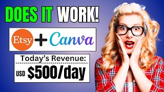 How To Create Digital Stickers To Sell On Etsy In 2024 Canva Tutorial [upl. by Baruch861]