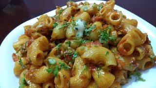 Masala Magic Indian Style Pasta  Indian Style Pasta Recipe  Quick amp Easy Masala Pasta [upl. by Dlaregztif926]