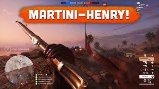 THE MARTINIHENRY RIFLE  Battlefield 1  Road to Max Rank 31 Multiplayer Gameplay [upl. by Nylehtak]