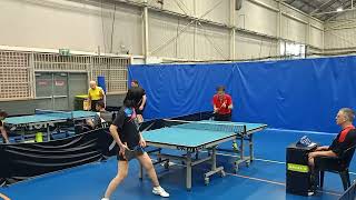 2024 NSW veterans div 2 Yoko Johnston vs Chee Tow set 2 [upl. by Onek]