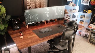 How to Build a Budget Desk Setup from IKEA  Amazon [upl. by Denoting]