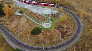 morteratsch Gletscher Rhätische Bahn [upl. by Treharne31]