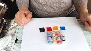 Efcolor Transparent Enamel Review and Demo by Tracey Jones [upl. by Azrim157]