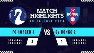 FC Horgen 1 vs SV Höngg 2 [upl. by Aniara]