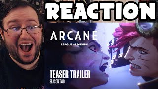 Gors quotArcane Season 2 Teaser Trailerquot REACTION YES [upl. by Cookie]