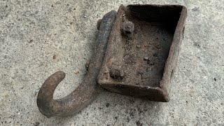 Rusty Tow Hook Restoration Process [upl. by Gaul850]