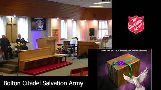 Bolton Citadel Salvation Army Live Stream [upl. by Rebak]