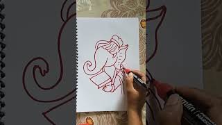 How to Draw ✍️ lord ganesh step by step  Ganesh Drawing easy step by step shorts ganesha art [upl. by Prasad]