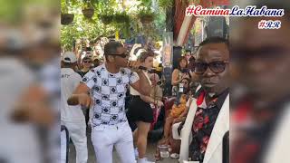 MICHEL MAZA EN VIVO CALLEJON DE HAMEL 2020  CAMINA LA HABANA by RENZO REY RR [upl. by Nileuqay]