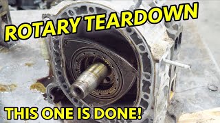 ROTARY Mazda Rx8 13B Renesis JUNK Engine Teardown Series 1 6Port Disassembly Is It All SCRAP [upl. by Nagear]