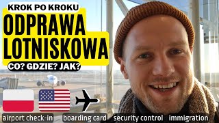 ✈ PIERWSZY lot samolotem krok po kroku  odprawa na lotnisku  ANGIELSKIE słownictwo i zwroty PDF [upl. by Nugent]