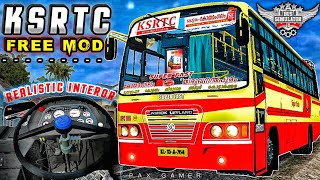 New KSRTC BUS MOD For BUS SIMULATOR INDONESIA  FREE MOD💥  New Bus Mod For Bussid  bussidmods [upl. by Skylar676]