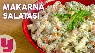 Çok Pratik Makarna Salatası Tarifi  Salata Tarifleri  Yemekcom [upl. by Davidde]