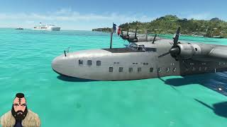 Live Flight Review of the Latecoere 631 Flying Boat [upl. by Doralyn]