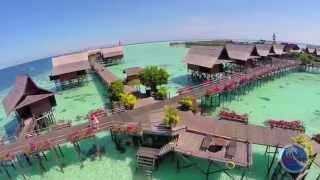 Sipadan Dive Kapalai Resort  Malaysia Borneo [upl. by Ilehs]