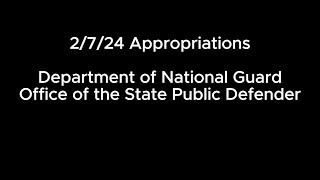 2724 Appropriations [upl. by Houghton]