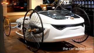 MERCEDES F125 and FCell Roadster at the MercedesBenz Gallery in Munich 2012 HD [upl. by Gemma244]