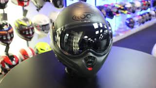 Roof Desmo Flip Front Helmet Matt Kamo [upl. by Laval524]