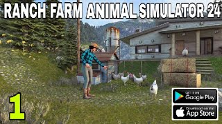 FINALLY RANCH SIMULATOR ANDROID VERSION RELEASED ON PLAY STOR games [upl. by Yemrots]