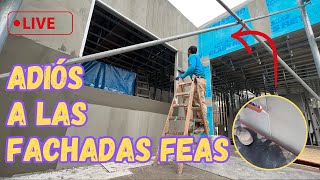 Técnica de paredes exteriores para lograr fachadas impecables Drywall sin rajaduras o fisuras [upl. by Ez]