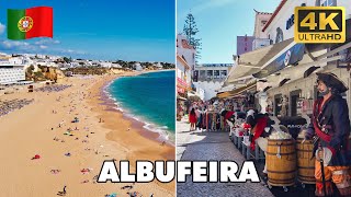 ALBUFEIRA Algarve 🌞 Portugal 🇵🇹  Walking Tour 🏖️🚶 4K UHD [upl. by Nawaj]