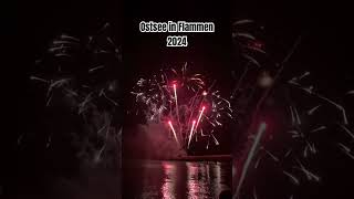 Ostsee in Flammen 2024 Grömitz shorts ostseeliebe feuerwerk miniadventures [upl. by Balch]