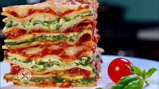 Zucchini Ricotta Lasagna – Bruno Albouze [upl. by Kleon]