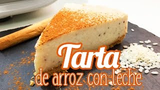 Tarta de arroz con leche  Recetas Thermomix  Postre sin horno y económico [upl. by Tutt493]