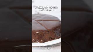 PASTEL en 5 MINUTOS con 4 Ingredientes 🍫 Sin Horno Sin Harina y Sin Azúcar [upl. by Tarr]