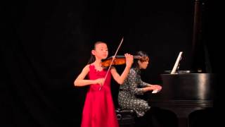 Fiona KhuongHuu 8 plays Scherzotarantelle Op16 by Wieniawski [upl. by Miltie227]