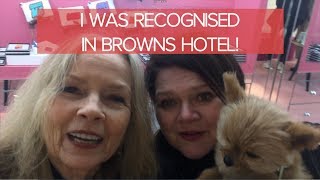 I WAS RECOGNISED IN BROWNS HOTEL  WEEKLY VLOG [upl. by East]