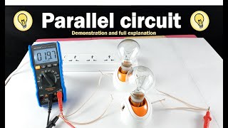 Series and Parallel Light Circuits  How to Make Series Parallel Bulb Connection [upl. by Nytsud]