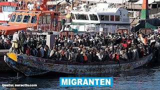 Canarias Kanaren aktuell 02102024 MIGRANTEN Rekord in den ersten 9 Monaten auf den Kanaren [upl. by Ailla66]