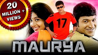 Maurya 2019 New Hindi Dubbed Full Movie  Puneeth Rajkumar Meera Jasmine Roja [upl. by Zenda]